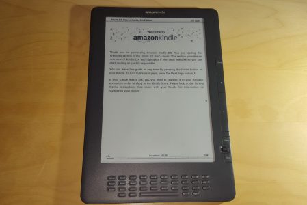Amazon Kindle DX 2nd Generation | Model D00801 | 3G Wireless